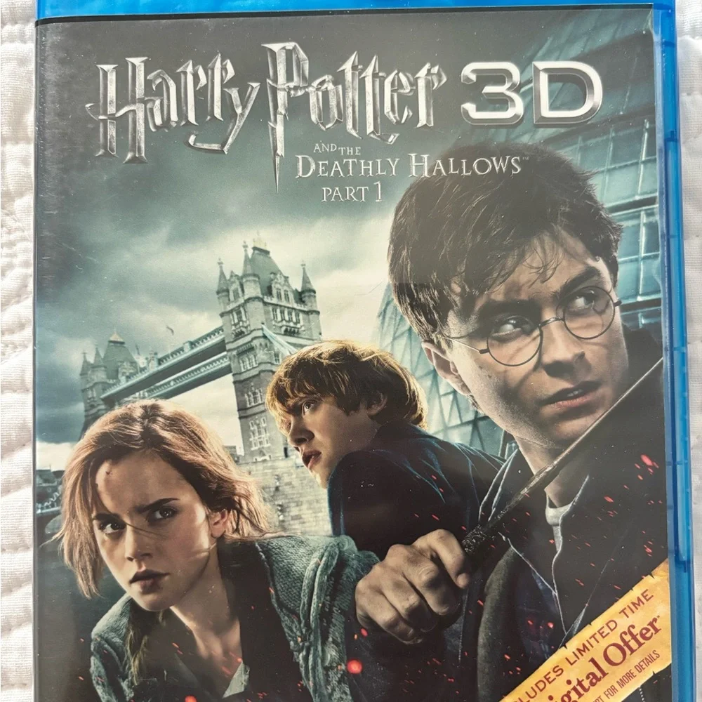 Harry Potter 3D Blu-ray